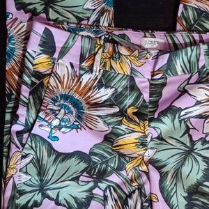 J. Crew Floral Casual Ankle Pants